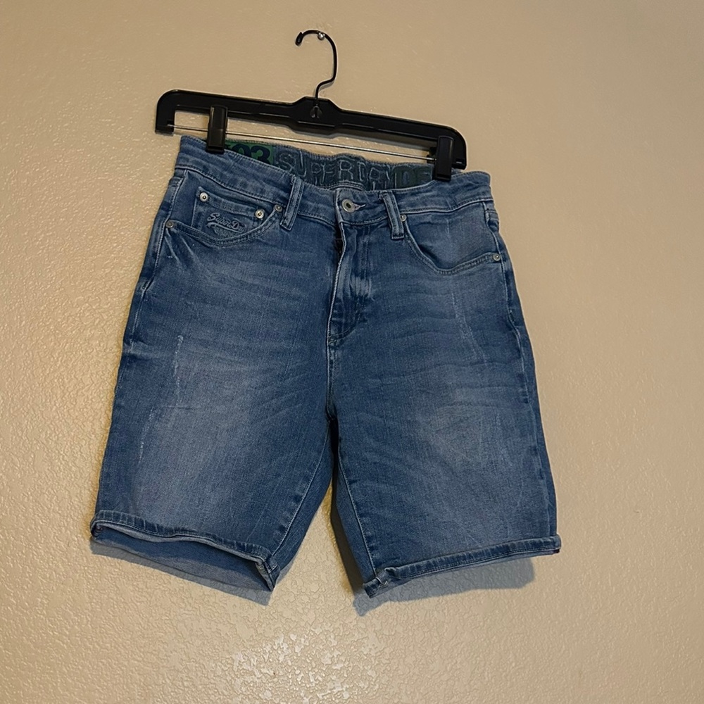 Vintage Superdry Denim Goods Jpn Short